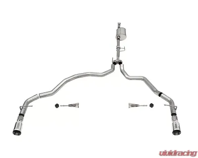 Corsa 3.0" Sport Catback Exhaust Ford F-150 SuperCrew 145.4 Wheelbase 2021-2022 - 21167