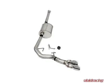 Corsa 3.0" Sport Front of Tire Catback Exhaust Ford F-150 SuperCrew 157.2 Wheelbase 2021-2022 - 21168