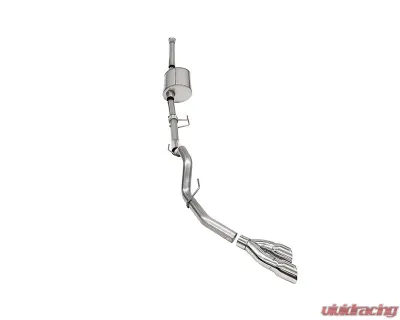 Corsa 3.0" Single Side Exit Catback Exhaust System Twin 4.0" Pro Series Tips Ford F-150 2021-2022 - 21169