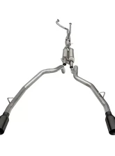 Corsa 3.0" Catback Dre Single 5.0" Xtreme Sound Level Black Powder Coat Ram TRX 2021-2024                                     - 21189BPC - Image 6