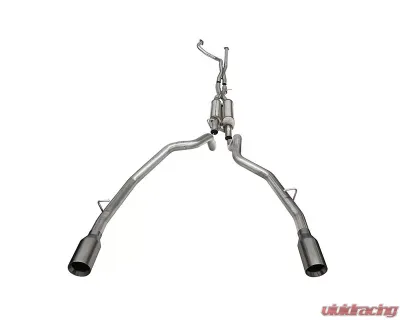 Corsa 3.0" Catback Dre Single 5.0" Xtreme Sound Level Gunmetal Ram TRX 2021-2024 - 21189GNM