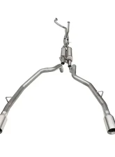 Corsa 3.0" Catback Dre Single 5.0" Xtreme Sound Level Satin Polished Ram TRX 2021-2024                                     - 21189 - Image 6