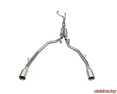 Corsa 3.0" Catback Dre Single 5.0" Xtreme Sound Level Satin Polished Ram TRX 2021-2024 - 21189