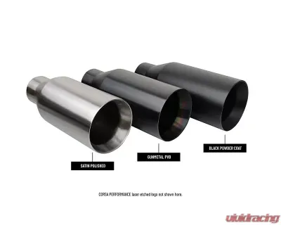 Corsa 3.0" Catback Dre Single 5.0" Xtreme Sound Level Satin Polished Ram TRX 2021-2024 - 21189