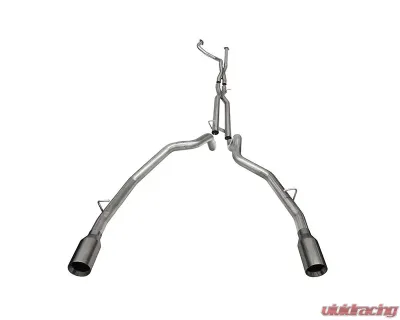 Corsa 3.0" Catback Single 5.0" Muffler Race Pipe Gunmetal Ram TRX 2021-2024 - 21190GNM