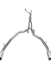Corsa 3.0" Catback Single 5.0" Muffler Race Pipe Satin Polished Ram TRX 2021-2024                                     - 21190 - Image 5