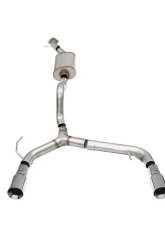 Corsa Turbo 2.75in Sport Catback Dual Exhaust w/4in Straight-Cut Polished Tips Ford Bronco 2.3L Turbo 2-Door 2021+                                     - 21204 - Image 5