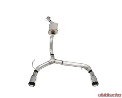 Corsa Turbo 2.75in Sport Catback Dual Exhaust w/4in Straight-Cut Polished Tips Ford Bronco 2.3L Turbo 2-Door 2021+ - 21204