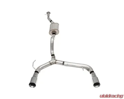 Corsa Turbo 2.75in Catback Dual Exhaust w/4in Straight-Cut Polished Tips Ford Bronco 2.3L Turbo 2-Door 2021+ - 21206