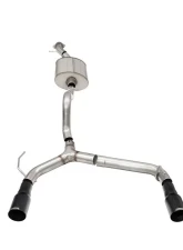 Corsa Turbo 2.75in Catback Dual Exhaust w/4in Straight-Cut Black Tips Ford Bronco 2.7L Turbo 2-Door 2021+                                     - 21210BPC - Image 5