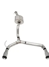 Corsa Turbo 2.75in Catback Dual Exhaust w/4in Straight-Cut Polished Tips Ford Bronco 2.7L Turbo 2-Door 2021+                                     - 21210 - Image 5
