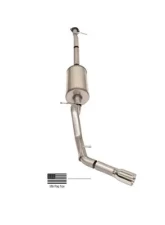 CORSA Performance 3.0" Catback Single 4.0" Polished Straight-Cut Tips Chevrolet Colorado 2017-2022                                     - 14928USA - Image 3