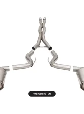 CORSA Performance 3.0" Active Catback Exhaust for Ford Mustang GT350 | GT350R 2015-2020                                     - 21096 - Image 4