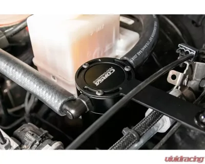 Corsa Performance Aluminum Oil Catch Can w/ Bracket Jeep 3.6L V6 Wrangler 2018+ | Gladiator 2020+ - CC0002