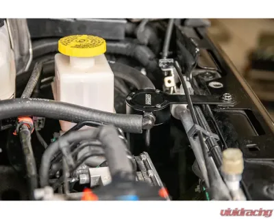 Corsa Performance Aluminum Oil Catch Can w/ Bracket Jeep 3.6L V6 Wrangler 2018+ | Gladiator 2020+ - CC0002