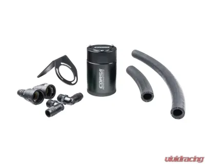 Corsa Performance Aluminum Oil Catch Can w/ Bracket Ford Mustang GT 5.0L V8 2018-2022 - CC0003