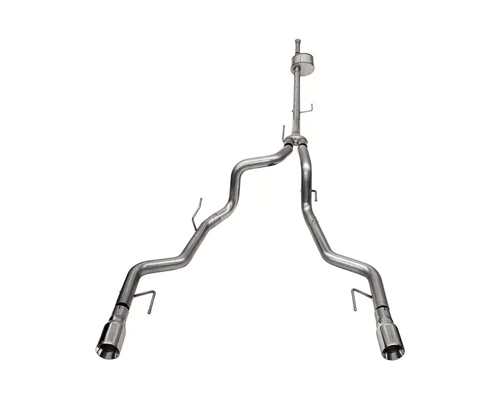 Corsa 3.0 Inch Xtreme Dual Rear Catback Exhaust w/ Polished Tips Ford F-150 SuperCrew 145.4" Wheelbase 5.0L V8 2022+ - 21183