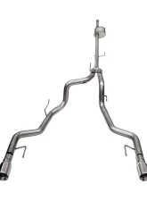 Corsa 3.0 Inch Xtreme Dual Rear Catback Exhaust w/ Polished Tips Ford F-150 SuperCrew 145.4" Wheelbase 5.0L V8 2022+                                     - 21183 - Image 6