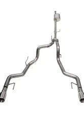 Corsa 3.0 Inch Sport Dual Rear Catback Exhaust w/ Polished Tips Ford F-150 SuperCrew 145.4" Wheelbase 5.0L V8 2022+                                     - 21184 - Image 6