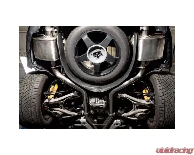 Corsa 2.75" Sport Catback 4.5" Dual Polished Tips Dodge Durango SRT Hellcat 6.2L 2021-2023 - 21195
