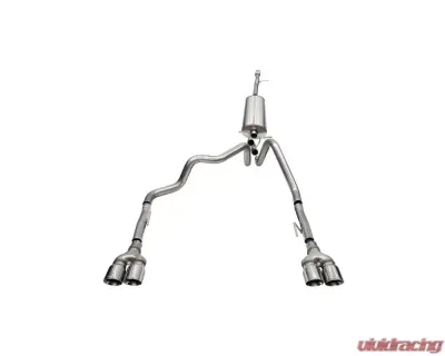 Corsa 3" Catback Sport Sound Level w/Polished Tips Chevrolet Silverado Sierra | GMC Denali 6.2L V8 147WB 2019-2023 - 21200