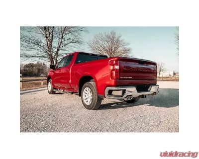 Corsa 3" Catback Sport Sound Level w/Black Tips Chevrolet Silverado 1500| GMC Sierra Denali 6.2L 157WB 2019-2023 - 21201BPC