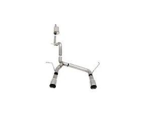 Corsa 2022-2024 Cadillac CT5-V Blackwing 3in Axle-Back - Act. Exh. - Dual Rear Exit - Twin 4.5inTips