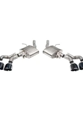 Corsa 22-24 Caddy CT5-V Blackwing 3in Axle-Back - Act. Exh. - Dual Rear Exit - Twin 4.5in Tips - Blk                                     - 21322BLK - Image 3