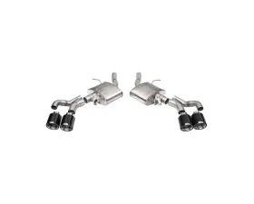 Corsa 22-24 Cadillac CT5-V Blackwing 3in Axle-Back - Act. Exh. - Dual Rear Exit - Twin 4.5inCF Tips