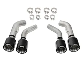 Corsa 2016-2024 Chevrolet Camaro SS / ZL1 Carbon Fiber 4.5in Twin Tip Kit