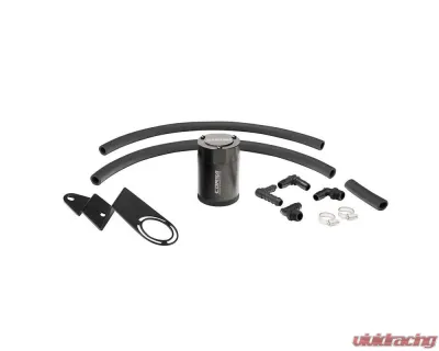 Corsa 2022-2024 Toyota Tundra 4WD 3.4L V6 Aluminum Oil Catch Can w/ Bracket - CC0020