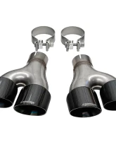 Corsa Systems 4.0" Black PVD Twin Tip Replacement Kit Jeep Grand Cherokee Summit Edition 2014-2021                                     - 14068BLK - Image 2