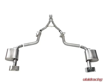 Corsa 2.75" Xtreme Valve Dual Rear Exit Catback w/ Polished GTX2 Tips Dodge Challenger 6.4L | 6.2L 2015-2022 - 21068