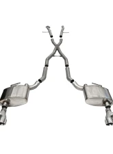 Corsa 2.5" Xtreme Dual Rear Exit Catback w/ 4.0" Polished Twin Tips Jeep Grand Cherokee 5.7L 2014-2021                                     - 21188 - Image 3