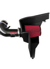 Corsa Metal Shielded Black Carbon Fiber Drytech Air Intake Ford Mustang GT 5.0L V8 2018-2023                                     - 44006D - Image 4