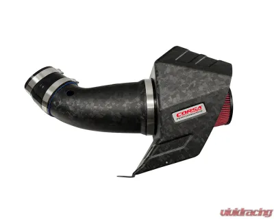 Corsa Forged Carbon Fiber Drytech Air Intake Dodge Durango SRT Hellcat 6.2L | Jeep Grand Cherokee TrackHawk 6.26 2018-2024 - 44011D-MF