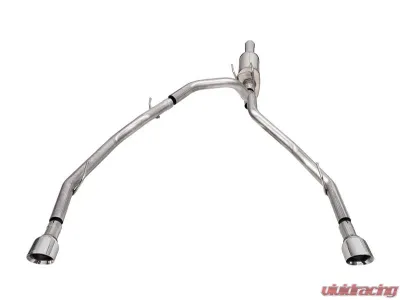 Corsa Polished Xtreme 3.0" Catback 4.5" Single Tips RAM 1500 2009-2023 - 21139