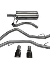 Corsa Black PVD Xtreme 3.0" Catback 4.5" Single Tips RAM 1500 2009-2023                                     - 21139BLK - Image 2