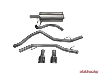 Corsa Polished Xtreme 3.0" Catback 4.5" Single Tips RAM 1500 2009-2023 - 21139