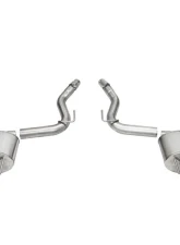 Corsa Touring 3.0" Dual Rear Exit Axle-Back Exhaust System w/ 4.5" Black PVD Pro Series Tips Ford Mustang GT 2024                                     - 21257CFBLK - Image 3