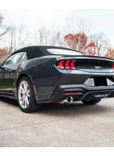 Corsa 3.0" Dual Rear Exit Axle-Back Exhaust System w/ 4.5" Polished Straight Cut Tips Ford Mustang GT 2024                                     - 21277 - Image 2
