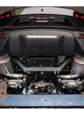 Corsa 3.0" Dual Rear Exit Axle-Back Exhaust System w/ 4.5" Polished Straight Cut Tips Ford Mustang GT 2024                                     - 21277 - Image 3