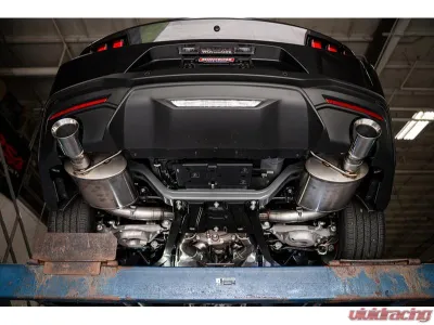 Corsa 3.0" Dual Rear Exit Axle-Back Exhaust System w/ 4.5" Polished Straight Cut Tips Ford Mustang GT 2024 - 21277
