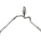 Corsa 2.5inch Stainless Steel Sport Catback RSC No Drone Technology Dual Rear Exit w/ 5.0inch Polished Tips RAM 1500 2025                                     - 21309 - Image 3