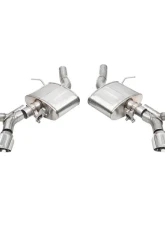 Corsa 3" Axle-Back Exhaust w/ Dual Mode Active Exhaust Dual Rear Exit w/ Twin 4.5" Polished Pro Series Tips Cadillac CT4 V Blackwing 2022-2025                                     - 21319 - Image 3