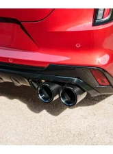 Corsa 3" Axle-Back Exhaust w/ Dual Mode Active Exhaust Dual Rear Exit w/ Twin 4.5" Black PVD Carbon Tips Cadillac CT4 V Blackwing 2022-2025                                     - 21319CFBLK - Image 3