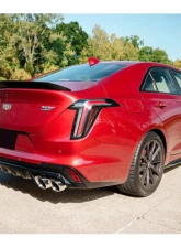 Corsa 3" Axle-Back Exhaust w/ Dual Mode Active Exhaust Dual Rear Exit w/ Twin 4.5" Polished Pro Series Tips Cadillac CT4 V Blackwing 2022-2025                                     - 21319 - Image 2