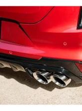 Corsa 3" Axle-Back Exhaust w/ Dual Mode Active Exhaust Dual Rear Exit w/ Twin 4.5" Polished Pro Series Tips Cadillac CT4 V Blackwing 2022-2025                                     - 21319 - Image 3
