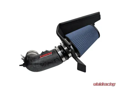 Corsa Performance Matte Forged Carbon Fiber Air Intake w/ MaxFlow 5 Oiled Filtration Chevrolet Camaro ZL1 2017-2024 - 44005-MF