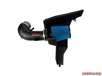 Corsa Performance Matte Forged Carbon Fiber Air Intake w/ MaxFlow 5 Oiled Filtration Ford Mustang GT 2018-2023 - 44006-MF